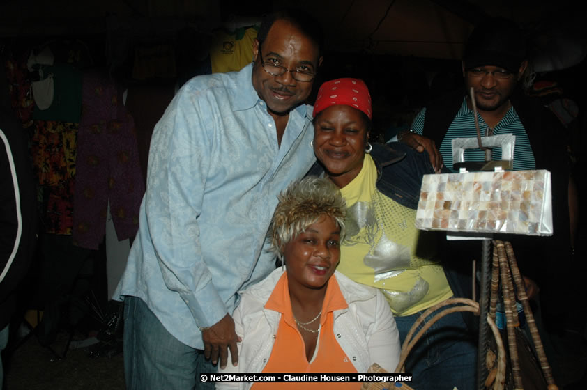 Minister of Tourism, Hon. Edmund Bartlett, and Director of Tourism, Basil Smith at the Air Jamaica Jazz and Blues Festival 2008 The Art of Music - Saturday, January 26, 2008 - Air Jamaica Jazz & Blues 2008 The Art of Music venue at the Aqaueduct on Rose Hall Resort & Counrty Club, Montego Bay, St. James, Jamaica W.I. - Thursday, January 24 - Saturday, January 26, 2008 - Photographs by Net2Market.com - Claudine Housen & Barry J. Hough Sr, Photographers - Negril Travel Guide, Negril Jamaica WI - http://www.negriltravelguide.com - info@negriltravelguide.com...!