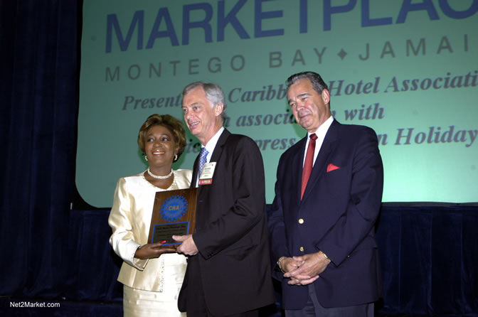 Caribbean MarketPlace 2005 by the Caribbean Hotel Association - Opening Ceremony - Half Moon Conference Center, Montego Bay - Negril Travel Guide, Negril Jamaica WI - http://www.negriltravelguide.com - info@negriltravelguide.com...!