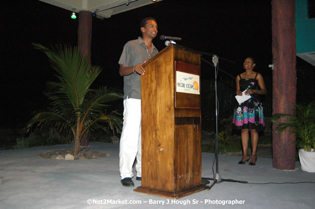 In Honour of Ambassador Courtney Walsh, Negril Chamber of Commerce - Cocktail Reception, Saturday, July 14, 2007 at the Negril Escape Resort & Spa, West End, Negril, Westmoreland, Jamaica W.I.  - Negril Travel Guide, Negril Jamaica WI - http://www.negriltravelguide.com - info@negriltravelguide.com...!