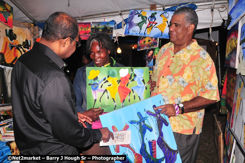 Minister of Tourism, Edmund Bartlett @ Jamaica Jazz and Blues Festival 2009 - Presented by Air Jamaica - Saturday, January 24, 2009 - Venue at the Aqueduct on Rose Hall Resort &amp; Country Club, Montego Bay, Jamaica - Thursday, January 22 - Saturday, January 24, 2009 - Photographs by Net2Market.com - Barry J. Hough Sr, Photographer/Photojournalist - Negril Travel Guide, Negril Jamaica WI - http://www.negriltravelguide.com - info@negriltravelguide.com...!