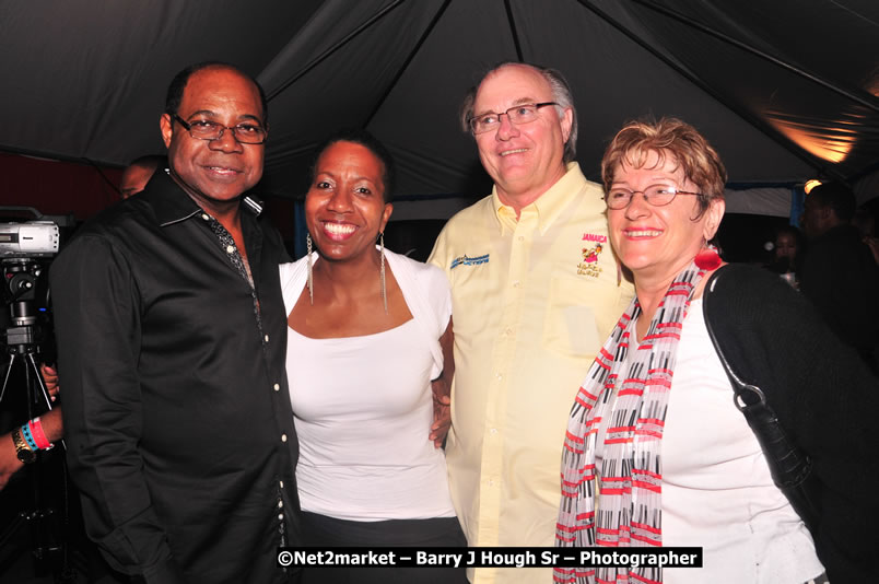 Minister of Tourism, Edmund Bartlett @ Jamaica Jazz and Blues Festival 2009 - Presented by Air Jamaica - Saturday, January 24, 2009 - Venue at the Aqueduct on Rose Hall Resort &amp; Country Club, Montego Bay, Jamaica - Thursday, January 22 - Saturday, January 24, 2009 - Photographs by Net2Market.com - Barry J. Hough Sr, Photographer/Photojournalist - Negril Travel Guide, Negril Jamaica WI - http://www.negriltravelguide.com - info@negriltravelguide.com...!