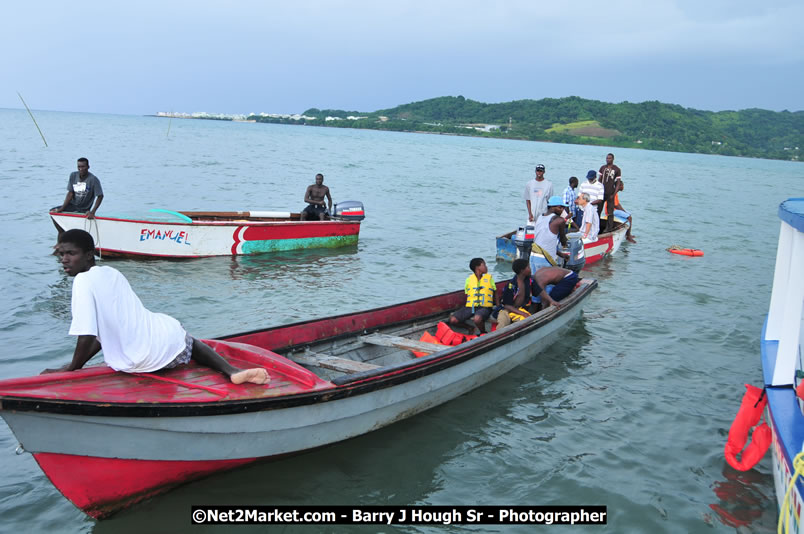 Lucea Cross the Harbour @ Lucea Car Park - All Day Event - Cross the Harbour Swim, Boat Rides, and Entertainment for the Family - Concert Featuring: Bushman, George Nooksl, Little Hero, Bushi One String, Dog Rice and many local Artists - Friday, August 1, 2008 - Lucea, Hanover Jamaica - Photographs by Net2Market.com - Barry J. Hough Sr. Photojournalist/Photograper - Photographs taken with a Nikon D300 - Negril Travel Guide, Negril Jamaica WI - http://www.negriltravelguide.com - info@negriltravelguide.com...!