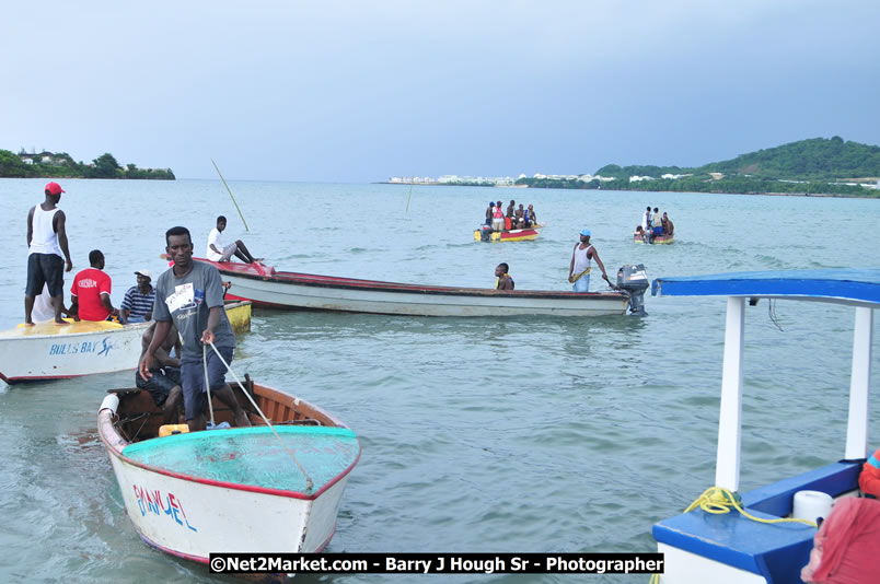 Lucea Cross the Harbour @ Lucea Car Park - All Day Event - Cross the Harbour Swim, Boat Rides, and Entertainment for the Family - Concert Featuring: Bushman, George Nooksl, Little Hero, Bushi One String, Dog Rice and many local Artists - Friday, August 1, 2008 - Lucea, Hanover Jamaica - Photographs by Net2Market.com - Barry J. Hough Sr. Photojournalist/Photograper - Photographs taken with a Nikon D300 - Negril Travel Guide, Negril Jamaica WI - http://www.negriltravelguide.com - info@negriltravelguide.com...!