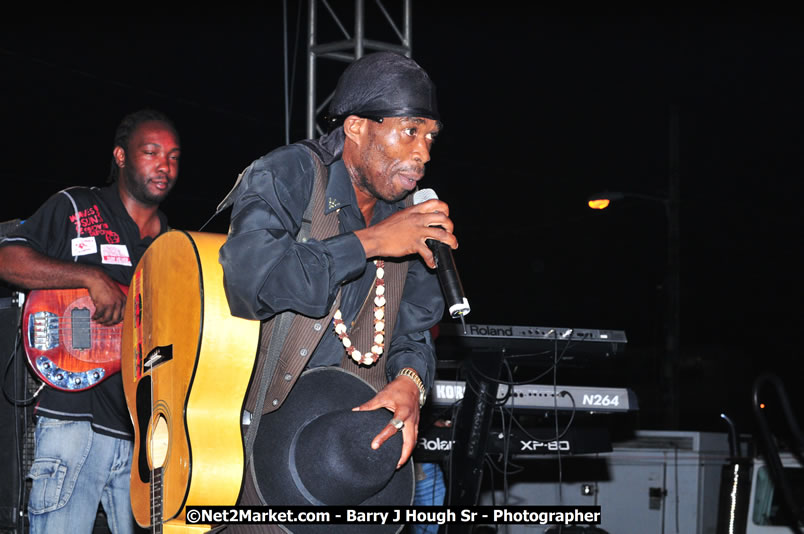 Lucea Cross the Harbour @ Lucea Car Park - All Day Event - Cross the Harbour Swim, Boat Rides, and Entertainment for the Family - Concert Featuring: Bushman, George Nooksl, Little Hero, Bushi One String, Dog Rice and many local Artists - Friday, August 1, 2008 - Lucea, Hanover Jamaica - Photographs by Net2Market.com - Barry J. Hough Sr. Photojournalist/Photograper - Photographs taken with a Nikon D300 - Negril Travel Guide, Negril Jamaica WI - http://www.negriltravelguide.com - info@negriltravelguide.com...!