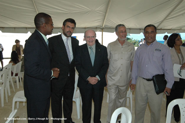 Palladium Hotels & Resorts - Groundbreaking of the 1600-Room Grand Palladium Lady Hamilton Resort & Spa and the Grand Palludium Jamaica Resort & Spa - Special Address: The Most Honorable Portia Simpson-Miller, O.N., M.P., Prime Minister of Jamaica - The Point, Lucea, Hanover, Saturday, November 11, 2006 @ 2:00 pm - Negril Travel Guide, Negril Jamaica WI - http://www.negriltravelguide.com - info@negriltravelguide.com...!