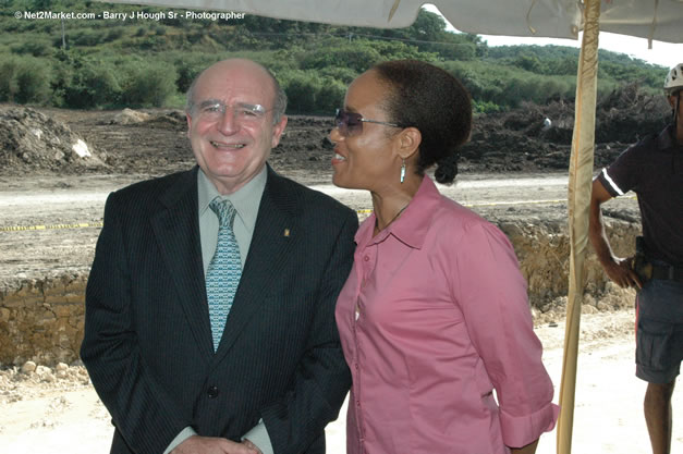 Palladium Hotels & Resorts - Groundbreaking of the 1600-Room Grand Palladium Lady Hamilton Resort & Spa and the Grand Palludium Jamaica Resort & Spa - Special Address: The Most Honorable Portia Simpson-Miller, O.N., M.P., Prime Minister of Jamaica - The Point, Lucea, Hanover, Saturday, November 11, 2006 @ 2:00 pm - Negril Travel Guide, Negril Jamaica WI - http://www.negriltravelguide.com - info@negriltravelguide.com...!