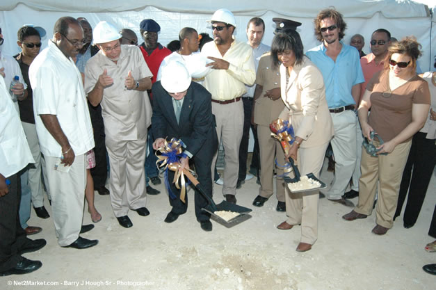 Palladium Hotels & Resorts - Groundbreaking of the 1600-Room Grand Palladium Lady Hamilton Resort & Spa and the Grand Palludium Jamaica Resort & Spa - Special Address: The Most Honorable Portia Simpson-Miller, O.N., M.P., Prime Minister of Jamaica - The Point, Lucea, Hanover, Saturday, November 11, 2006 @ 2:00 pm - Negril Travel Guide, Negril Jamaica WI - http://www.negriltravelguide.com - info@negriltravelguide.com...!