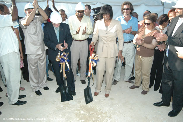 Palladium Hotels & Resorts - Groundbreaking of the 1600-Room Grand Palladium Lady Hamilton Resort & Spa and the Grand Palludium Jamaica Resort & Spa - Special Address: The Most Honorable Portia Simpson-Miller, O.N., M.P., Prime Minister of Jamaica - The Point, Lucea, Hanover, Saturday, November 11, 2006 @ 2:00 pm - Negril Travel Guide, Negril Jamaica WI - http://www.negriltravelguide.com - info@negriltravelguide.com...!