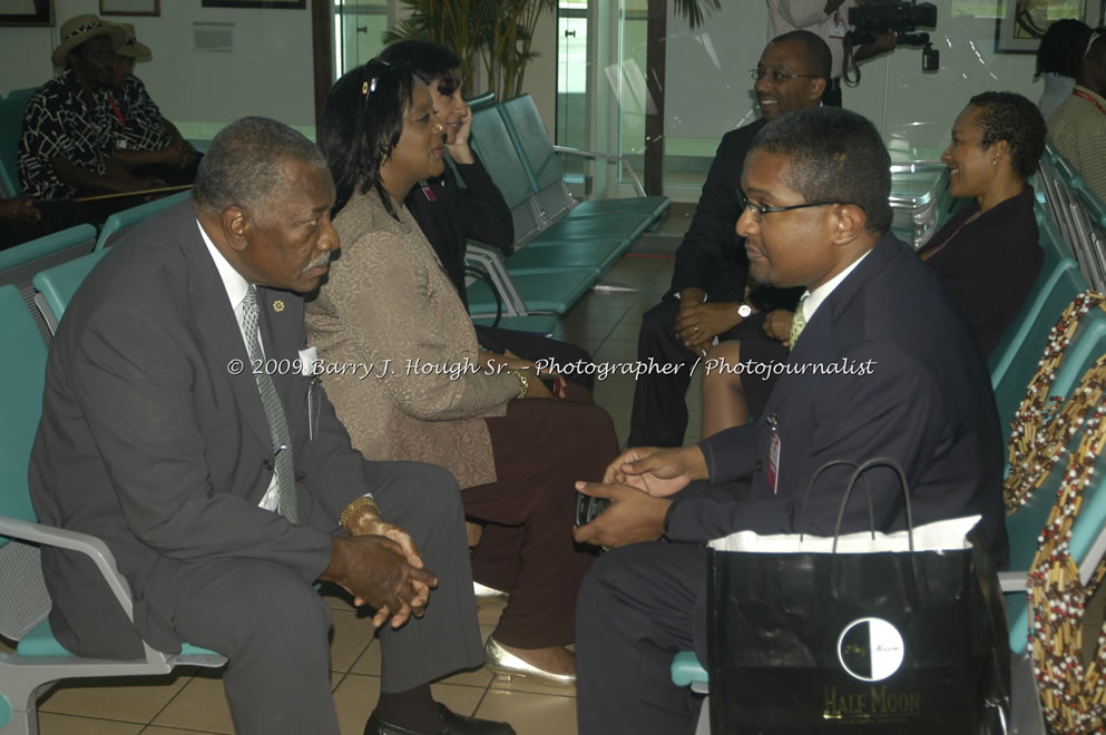  British Airways Inaugurates New Scheduled Service from London Gatwick Airport to Sangster International Airport, Montego Bay, Jamaica, Thursday, October 29, 2009 - Photographs by Barry J. Hough Sr. Photojournalist/Photograper - Photographs taken with a Nikon D70, D100, or D300 - Negril Travel Guide, Negril Jamaica WI - http://www.negriltravelguide.com - info@negriltravelguide.com...!