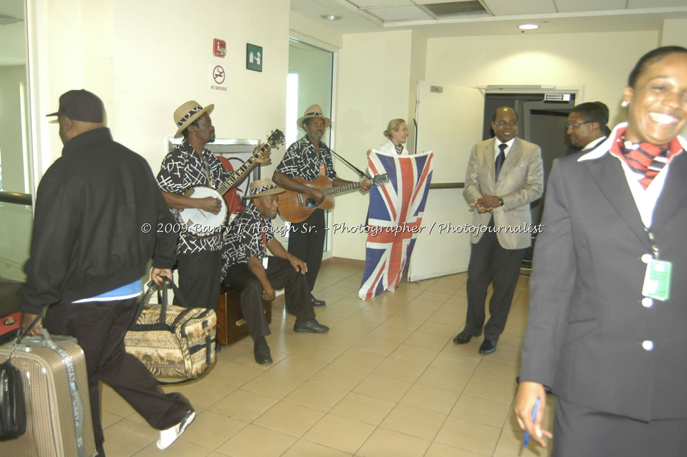  British Airways Inaugurates New Scheduled Service from London Gatwick Airport to Sangster International Airport, Montego Bay, Jamaica, Thursday, October 29, 2009 - Photographs by Barry J. Hough Sr. Photojournalist/Photograper - Photographs taken with a Nikon D70, D100, or D300 - Negril Travel Guide, Negril Jamaica WI - http://www.negriltravelguide.com - info@negriltravelguide.com...!