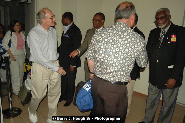 JetBue Airways' Inaugural Air Service between Sangster International Airport, Montego Bay and John F. Kennedy Airport, New York at MBJ Airports Sangster International Airport, Montego Bay, St. James, Jamaica - Thursday, May 21, 2009 - Photographs by Net2Market.com - Barry J. Hough Sr, Photographer/Photojournalist - Negril Travel Guide, Negril Jamaica WI - http://www.negriltravelguide.com - info@negriltravelguide.com...!