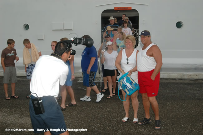 MS Freedom Of The Seas [Royal Caribbean International's - Newest Vessel] Plaques &amp; Keys Ceremony in order to commemorate its first arrival at the Port Montego Bay Photos - Negril Travel Guide, Negril Jamaica WI - http://www.negriltravelguide.com - info@negriltravelguide.com...!