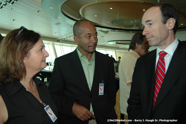 MS Freedom Of The Seas [Royal Caribbean International's - Newest Vessel] Plaques &amp; Keys Ceremony in order to commemorate its first arrival at the Port Montego Bay Photos - Negril Travel Guide, Negril Jamaica WI - http://www.negriltravelguide.com - info@negriltravelguide.com...!