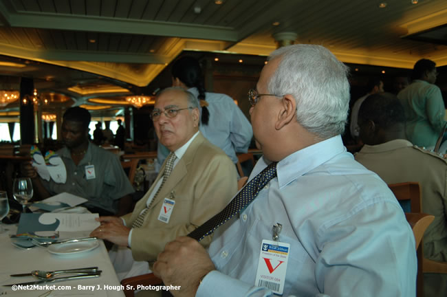 MS Freedom Of The Seas [Royal Caribbean International's - Newest Vessel] Plaques &amp; Keys Ceremony in order to commemorate its first arrival at the Port Montego Bay Photos - Negril Travel Guide, Negril Jamaica WI - http://www.negriltravelguide.com - info@negriltravelguide.com...!