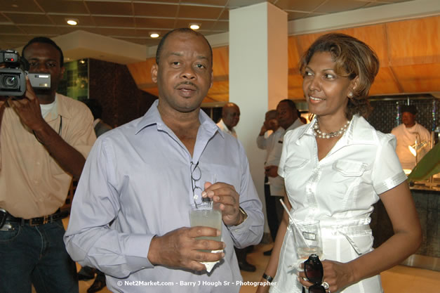 Minister of Toursim Luncheon - Minister of Tourism, Hon. Edmund Bartlett - Director of Tourism, Basil Smith - Saturday, December 15, 2007 - Rose Hall Resort and Country Club, Rose Hall, Montego Bay, Jamaica W.I. - Photographs by Net2Market.com - Barry J. Hough Sr, Photographer - Negril Travel Guide, Negril Jamaica WI - http://www.negriltravelguide.com - info@negriltravelguide.com...!