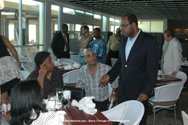 Minister of Toursim Luncheon - Minister of Tourism, Hon. Edmund Bartlett - Director of Tourism, Basil Smith - Saturday, December 15, 2007 - Rose Hall Resort and Country Club, Rose Hall, Montego Bay, Jamaica W.I. - Photographs by Net2Market.com - Barry J. Hough Sr, Photographer - Negril Travel Guide, Negril Jamaica WI - http://www.negriltravelguide.com - info@negriltravelguide.com...!