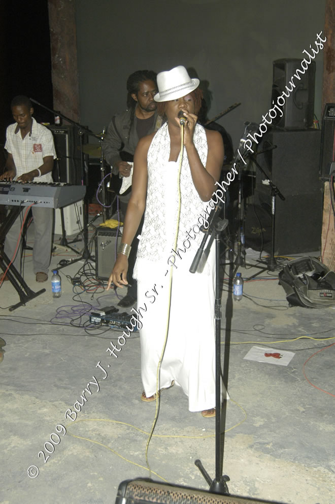  Etana Live in Concert Negril Escape Resort & Spa, Openning Acts: Princess Tia, Ras Slick, and Anthony Able, Backing Band: Strong Hold, One Love Reggae Summer Series, West End, Negril, Westmoreland, Jamaica W.I. - Saturaday, August 18, 2009 - Photographs by Barry J. Hough Sr. Photojournalist/Photograper - Photographs taken with a Nikon D70, D100, or D300 - Negril Travel Guide, Negril Jamaica WI - http://www.negriltravelguide.com - info@negriltravelguide.com...!