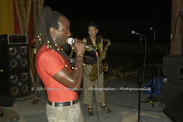 Mystic Bowie Ablum Launch featuring Mystic Bowie and Friends - November 10, 2009 @ Negril Escape Resort and Spa, Tuesday, February 3, 2009 - One Love Drive, West End, Negril, Westmoreland, Jamaica W.I. - Photographs by Net2Market.com - Barry J. Hough Sr, Photographer/Photojournalist - The Negril Travel Guide - Negril's and Jamaica's Number One Concert Photography Web Site with over 40,000 Jamaican Concert photographs Published -  Negril Travel Guide, Negril Jamaica WI - http://www.negriltravelguide.com - info@negriltravelguide.com...!