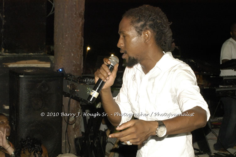 JAH Cure - Live In Concert @ Negril Escape Resort and Spa, December 15, 2009, One Love Drive, West End, Negril, Westmoreland, Jamaica W.I. - Photographs by Net2Market.com - Barry J. Hough Sr, Photographer/Photojournalist - Negril Travel Guide, Negril Jamaica WI - http://www.negriltravelguide.com - info@negriltravelguide.com...!