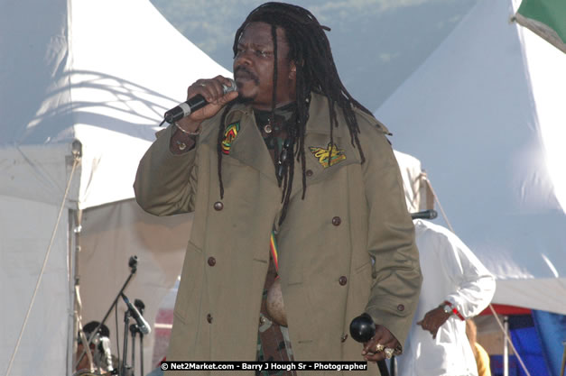 Luciano at Tru-Juice Rebel Salute 2008 - The 15th staging of Tru-Juice Rebel Salute, Saturday, January 12, 2008, Port Kaiser Sports Club, St. Elizabeth, Jamaica W.I. - Photographs by Net2Market.com - Barry J. Hough Sr, Photographer - Negril Travel Guide, Negril Jamaica WI - http://www.negriltravelguide.com - info@negriltravelguide.com...!