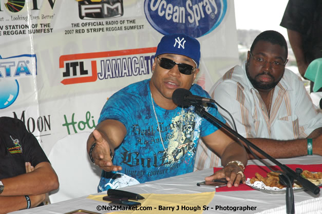 LL Cool J - Shaggy - Press Conference @ Richmond Hill Inn, Montego Bay - Red Stripe Reggae Sumfest at Catherine Hall, Montego Bay, St James, Jamaica W.I. - Negril Travel Guide.com, Negril Jamaica WI - http://www.negriltravelguide.com - info@negriltravelguide.com...!