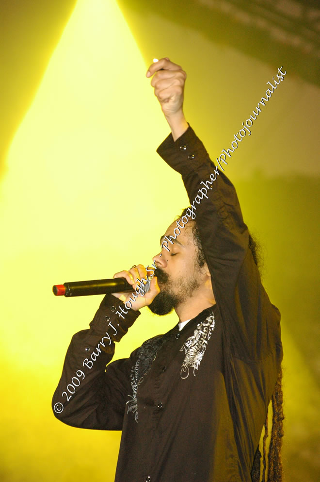 Damian 'Jr. Gong' Marley & NAS @ Reggae Sumfest 2009 - International Night 2 - Reggae Sumfest 2009,Catherine Hall, Montego Bay, St. James, Jamaica W.I. - Saturday, July 25, 2009 - Reggae Sumfest 2009, July 19 - 25, 2009 - Photographs by Net2Market.com - Barry J. Hough Sr. Photojournalist/Photograper - Photographs taken with a Nikon D70, D100, or D300 - Negril Travel Guide, Negril Jamaica WI - http://www.negriltravelguide.com - info@negriltravelguide.com...!