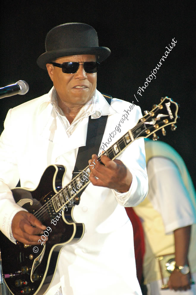 Tito Jackson @ Reggae Sumfest 2009 - International Night 2 - Tito Jackson, brother of the late King of Pop Michael Jackson performed live at Reggae Sumfest 2009. Reggae Sumfest 2009,Catherine Hall, Montego Bay, St. James, Jamaica W.I. - Saturday, July 25, 2009 - Reggae Sumfest 2009, July 19 - 25, 2009 - Photographs by Net2Market.com - Barry J. Hough Sr. Photojournalist/Photograper - Photographs taken with a Nikon D70, D100, or D300 - Negril Travel Guide, Negril Jamaica WI - http://www.negriltravelguide.com - info@negriltravelguide.com...!