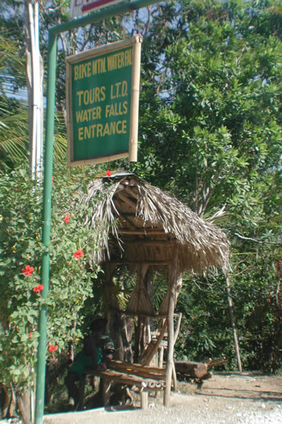 Riverwalk at   Mayfield Falls - Negril, Jamaica W.I. - Saturday, December 8, 2001 - Negril Travel Guide