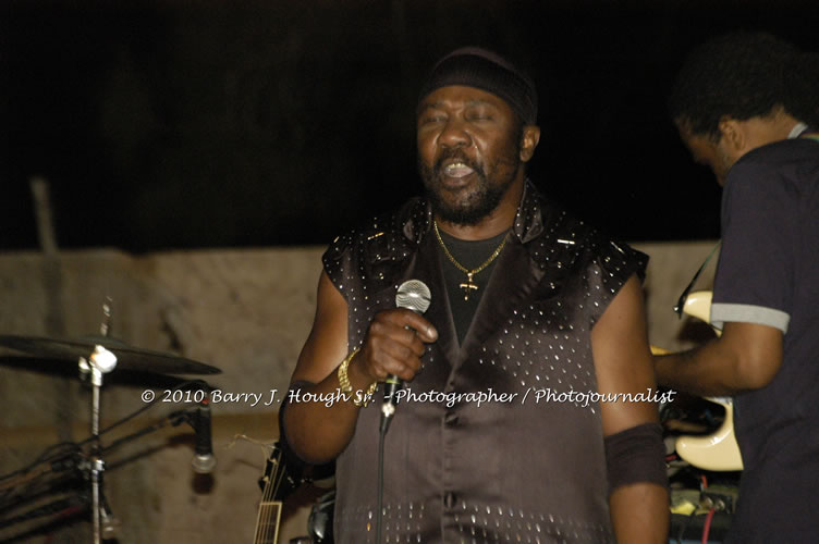 Toots and the Maytals - Grammy Award Winner @ Negril Fest - Presented by Money Cologne Promotions - Special Guest Star Jamaica Michael Jackson, Stama, Adeebe - Backed by Hurricane Band, MC Rev. BB on January 6, 2010 @ Roots Bamboo, Norman Manley Boulevard, Negril, Westmoreland, Jamaica W.I. - Photographs by Net2Market.com - Barry J. Hough Sr, Photographer/Photojournalist - The Negril Travel Guide - Negril's and Jamaica's Number One Concert Photography Web Site with over 40,000 Jamaican Concert photographs Published -  Negril Travel Guide, Negril Jamaica WI - http://www.negriltravelguide.com - info@negriltravelguide.com...!