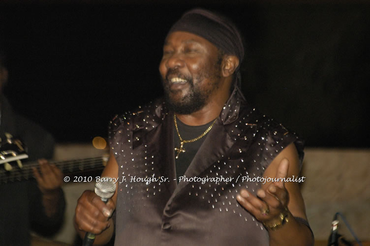 Toots and the Maytals - Grammy Award Winner @ Negril Fest - Presented by Money Cologne Promotions - Special Guest Star Jamaica Michael Jackson, Stama, Adeebe - Backed by Hurricane Band, MC Rev. BB on January 6, 2010 @ Roots Bamboo, Norman Manley Boulevard, Negril, Westmoreland, Jamaica W.I. - Photographs by Net2Market.com - Barry J. Hough Sr, Photographer/Photojournalist - The Negril Travel Guide - Negril's and Jamaica's Number One Concert Photography Web Site with over 40,000 Jamaican Concert photographs Published -  Negril Travel Guide, Negril Jamaica WI - http://www.negriltravelguide.com - info@negriltravelguide.com...!