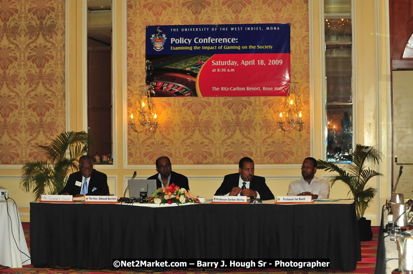 The University Of The West Indies, Mona, Policy Conference: Examining The Impact Of Gaming On The Society, Venue at Ritz - Carlton, Rose Hall, Montego Bay, St James, Jamaica - Saturday, April 18, 2009 - Photographs by Net2Market.com - Barry J. Hough Sr, Photographer/Photojournalist - Negril Travel Guide, Negril Jamaica WI - http://www.negriltravelguide.com - info@negriltravelguide.com...!